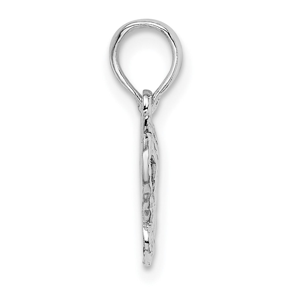 FJC Finejewelers 925 Sterling Silver Rhodium Plated Polished Praying Hands Charm 16 x 9 mm