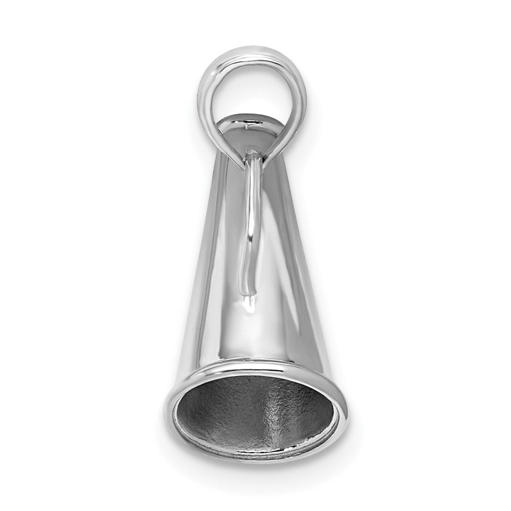 FJC Finejewelers 925 Sterling Silver Polished 3D Megaphone Charm 8 mm