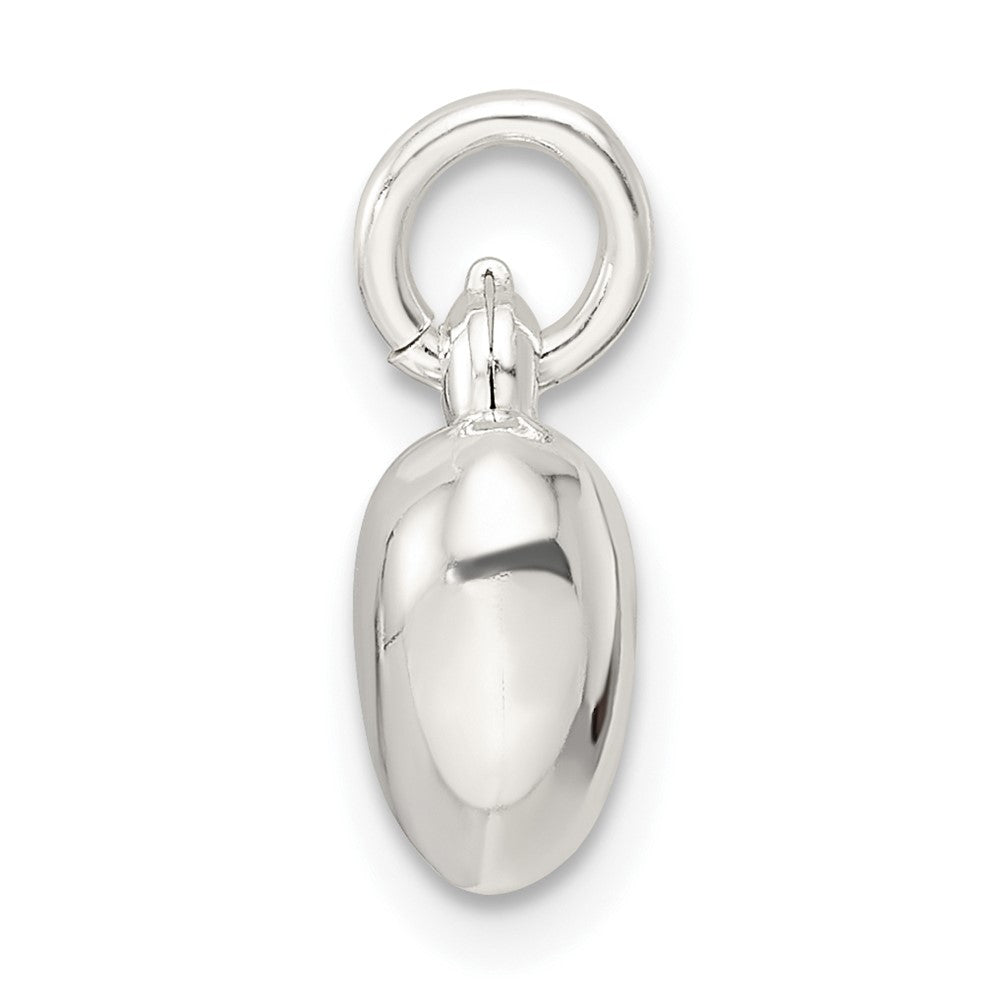 FJC Finejewelers 925 Sterling Silver Puffed Heart Charm 16 x 9 mm