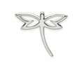 FJC Finejewelers 925 Sterling Silver Polished Dragonfly Chain Slide 25 x 28 mm