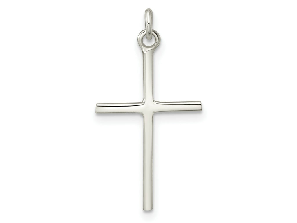 FJC Finejewelers 925 Sterling Silver Polished Cross Charm 23 x 13 mm