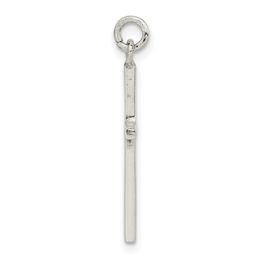 FJC Finejewelers 925 Sterling Silver Polished Cross Charm 23 x 14 mm