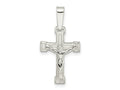 FJC Finejewelers 925 Sterling Silver Polished Crucifix Charm 27 x 14 mm