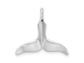 FJC Finejewelers 925 Sterling Silver Rhodium Plated Polished Whale Tail Charm 19 x 20 mm