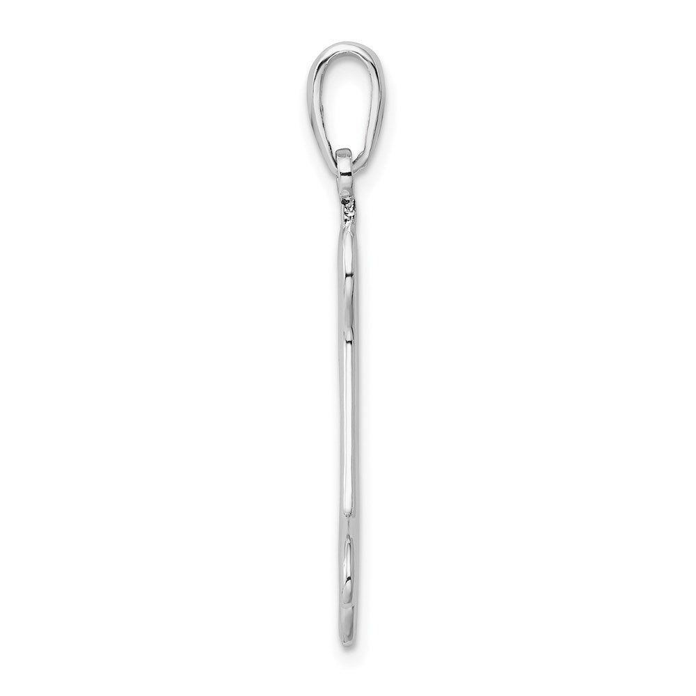 FJC Finejewelers 925 Sterling Silver Polished Engraveable Dog Bone Charm 10 mm