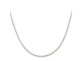 FJC Finejewelers 925 Sterling Silver Beveled Oval Cable Chain 24 Inches x 1.5 mm