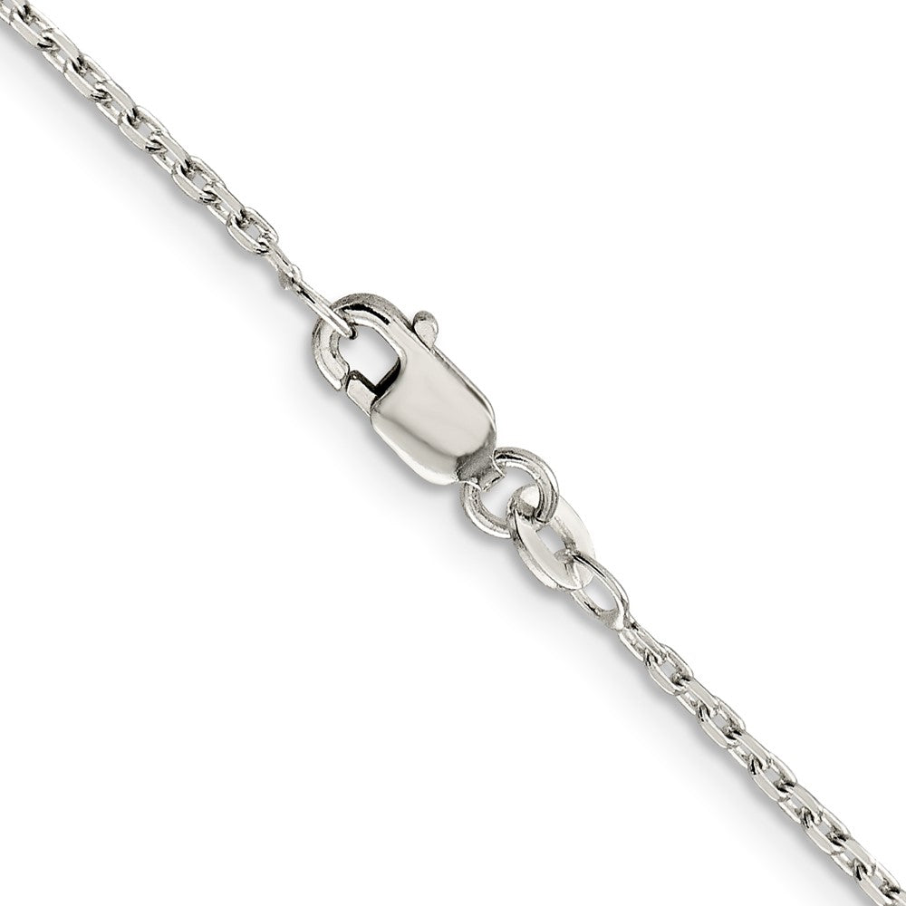 FJC Finejewelers 925 Sterling Silver Beveled Oval Cable Bracelet Chain 8 Inches x 1.5 mm