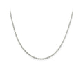 FJC Finejewelers 925 Sterling Silver Beveled Oval Cable Chain 26 Inches x 2 mm