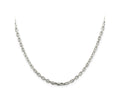 FJC Finejewelers 925 Sterling Silver Beveled Oval Cable Chain 24 Inches x 3.25 mm