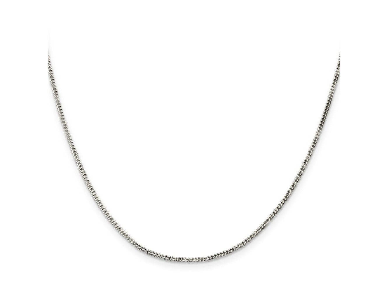 FJC Finejewelers 925 Sterling Silver Curb Chain 14 Inches x 1.5 mm