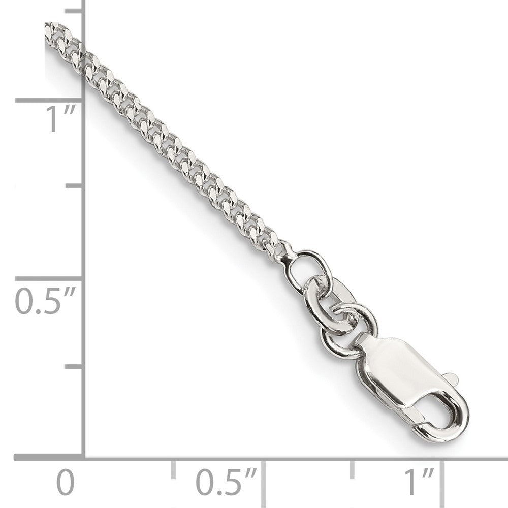 FJC Finejewelers 925 Sterling Silver Curb Bracelet Chain 8 Inches x 1.75 mm