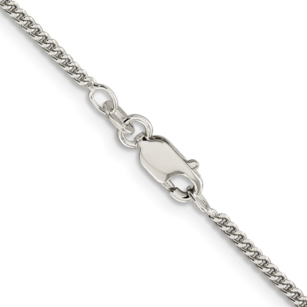FJC Finejewelers 925 Sterling Silver 1.75mm Curb Chain Anklet 9 Inches x 1 mm