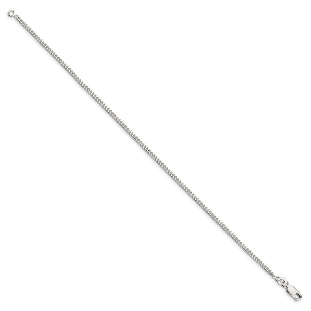FJC Finejewelers 925 Sterling Silver Curb Bracelet Chain 8 Inches x 2 mm