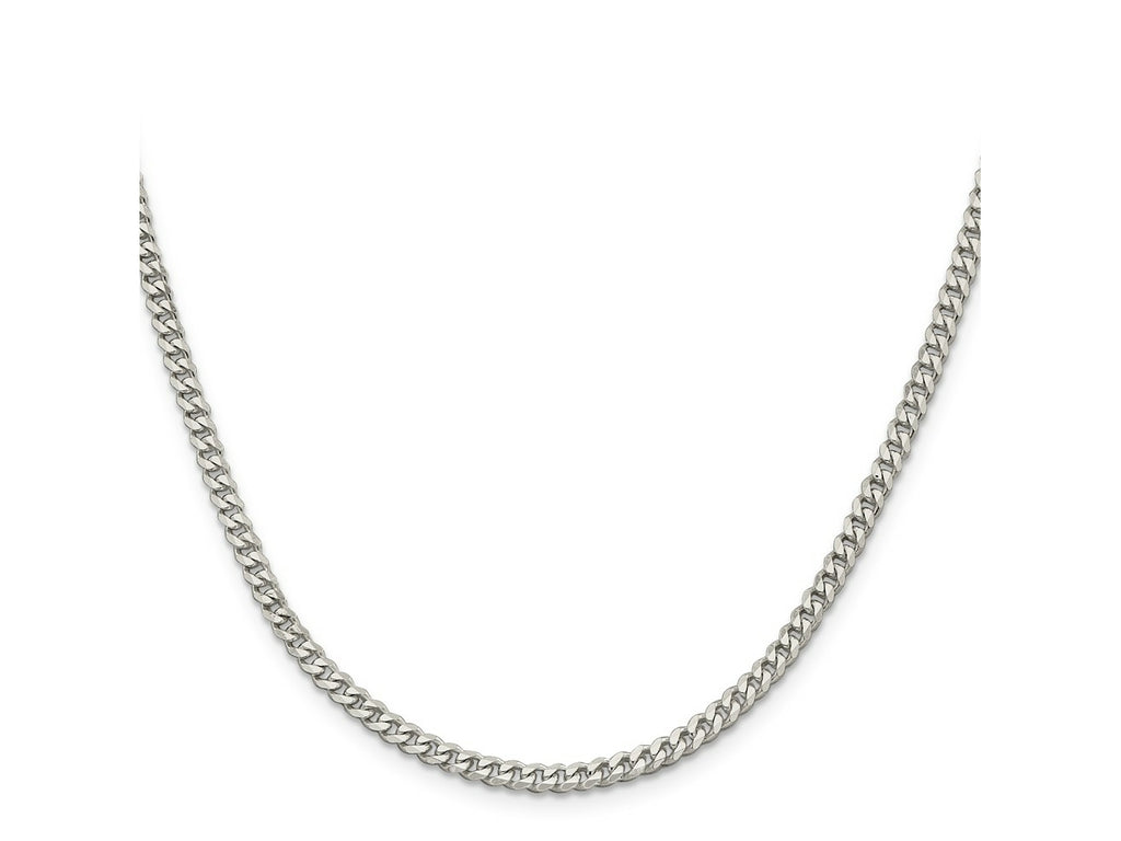 FJC Finejewelers 925 Sterling Silver Curb Chain 20 Inches x 3.5 mm