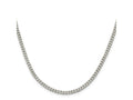 FJC Finejewelers 925 Sterling Silver Curb Chain 20 Inches x 3.5 mm
