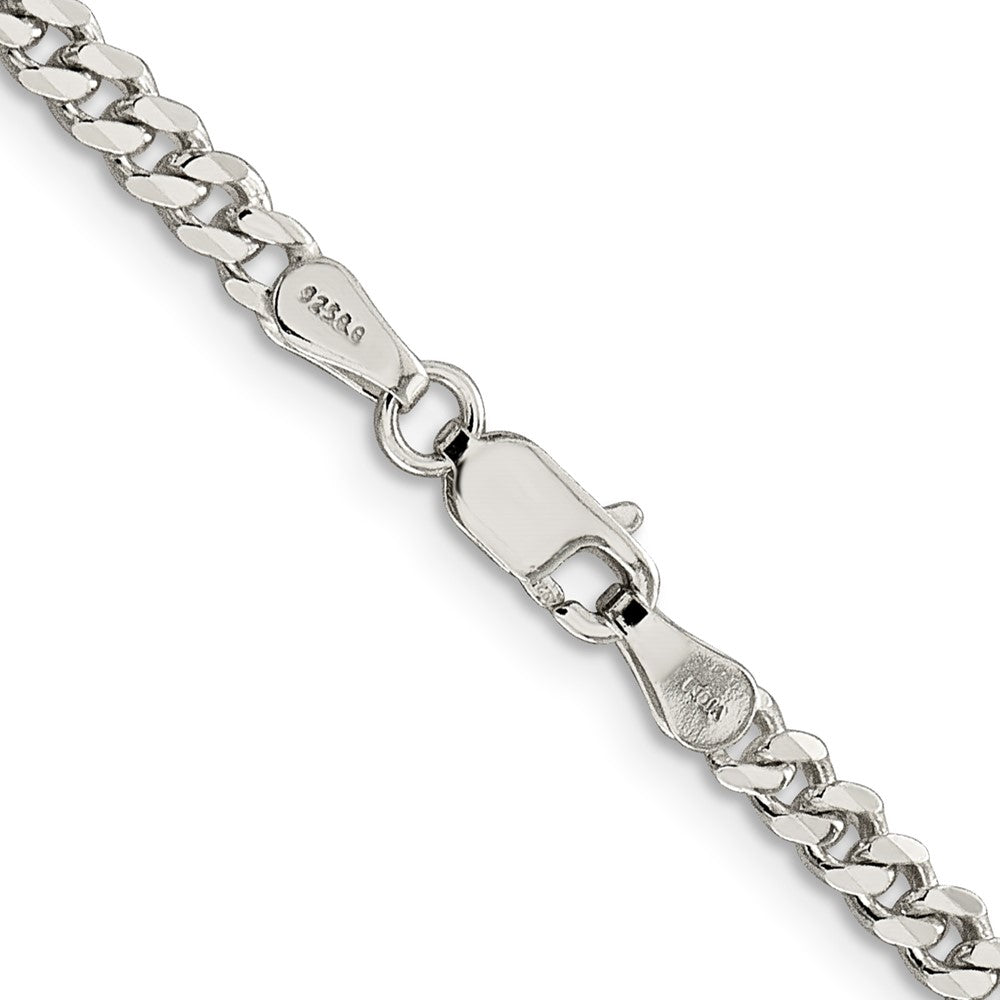 FJC Finejewelers 925 Sterling Silver Curb Chain 24 Inches x 3.5 mm