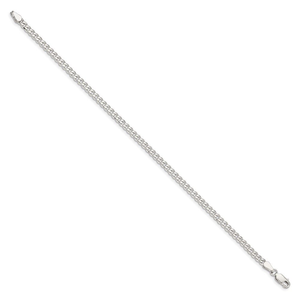 FJC Finejewelers 925 Sterling Silver Curb Bracelet Chain 8 Inches x 3.5 mm