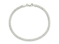 FJC Finejewelers 925 Sterling Silver Curb Bracelet Chain 8 Inches x 3.5 mm
