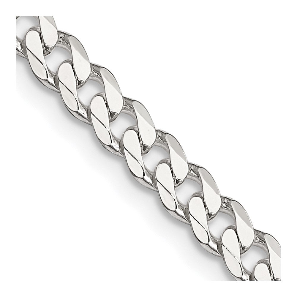 FJC Finejewelers 925 Sterling Silver Curb Chain 20 Inches x 4.5 mm