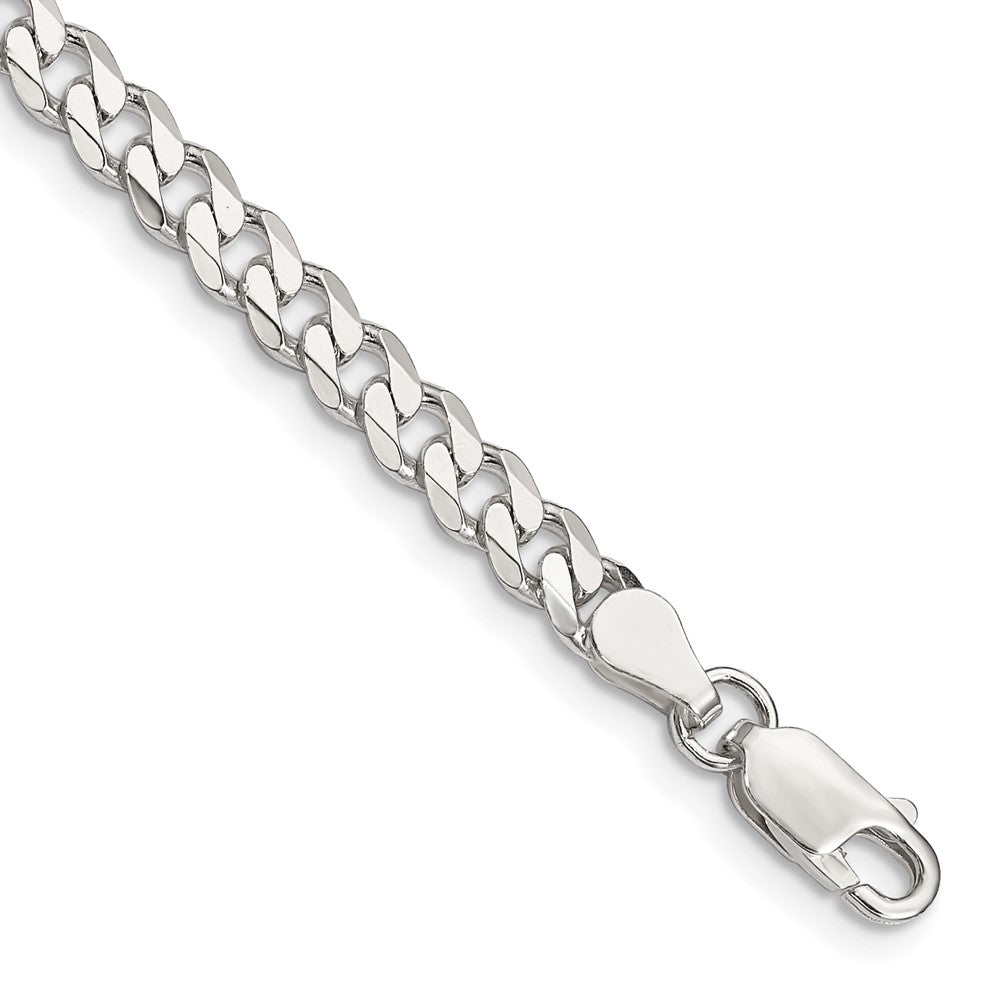 FJC Finejewelers 925 Sterling Silver Curb Bracelet Chain 8 Inches x 4.5 mm