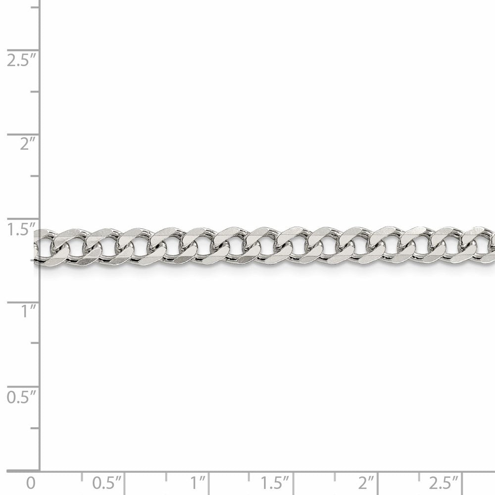 FJC Finejewelers 925 Sterling Silver Curb Chain 20 Inches x 6 mm