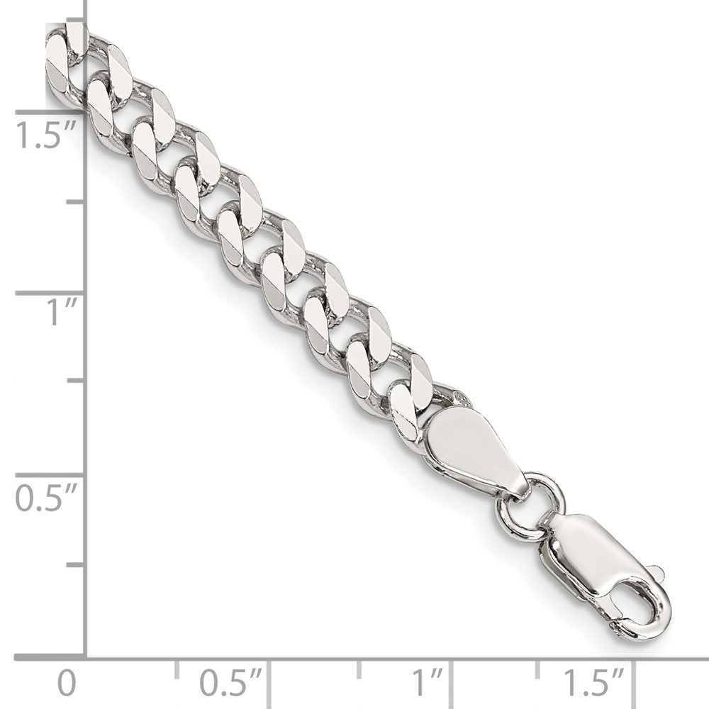 FJC Finejewelers 925 Sterling Silver Curb Bracelet Chain 8 Inches x 6 mm
