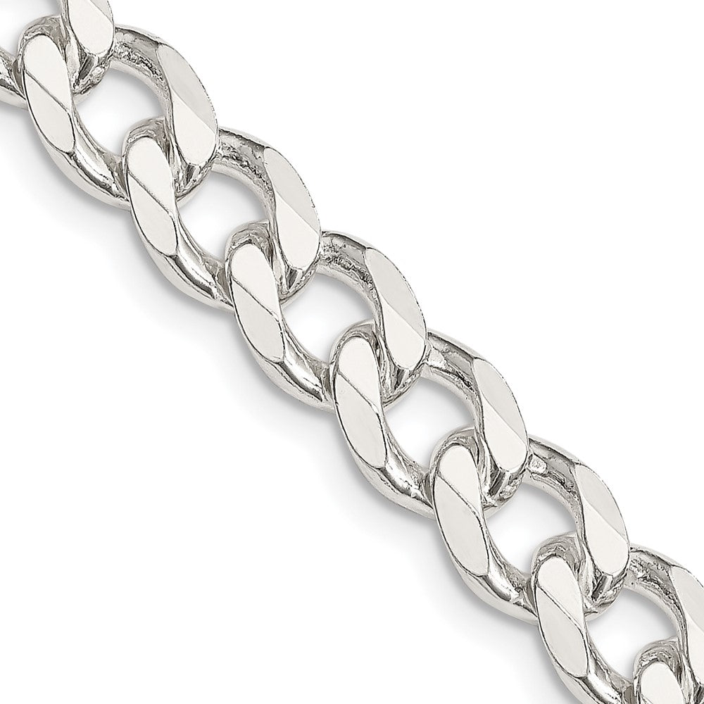FJC Finejewelers 925 Sterling Silver Curb Chain 24 Inches x 8 mm