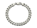 FJC Finejewelers 925 Sterling Silver Antiqued Curb Bracelet Chain 8 Inches x 9 mm