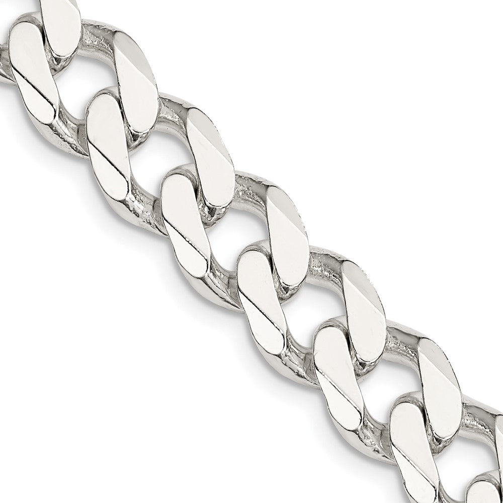 FJC Finejewelers 925 Sterling Silver Curb Chain 24 Inches x 11 mm