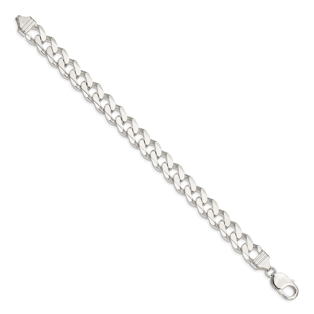 FJC Finejewelers 925 Sterling Silver Curb Bracelet Chain 8 Inches x 11 mm