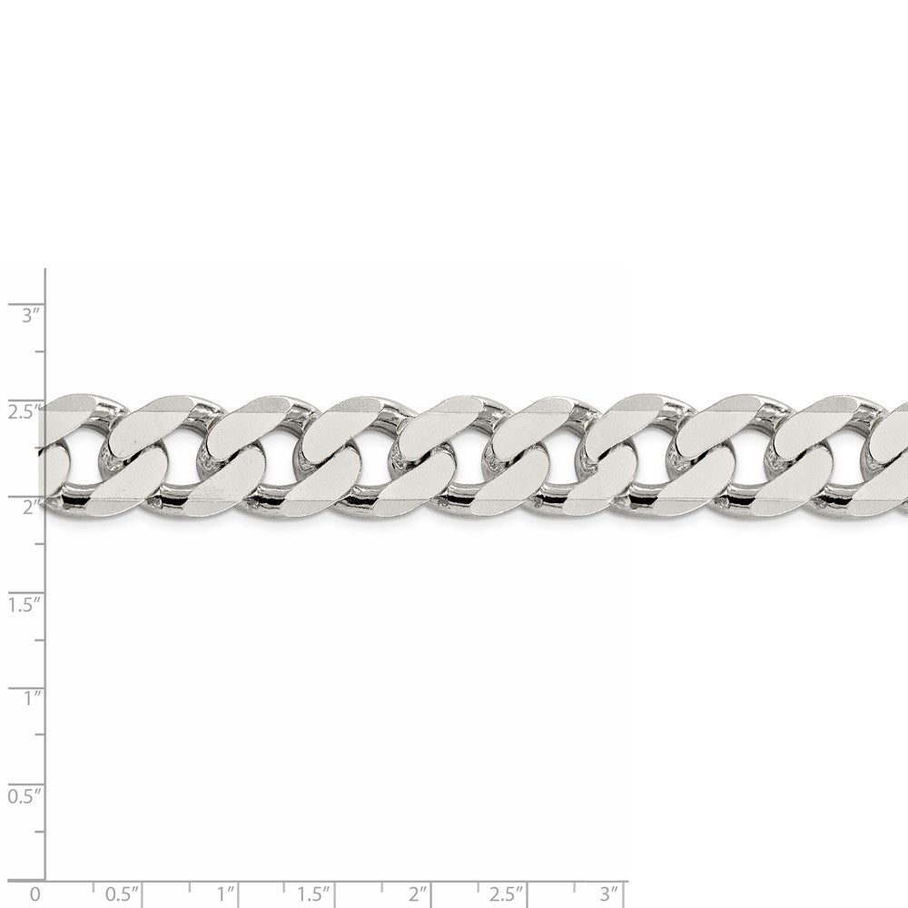 FJC Finejewelers 925 Sterling Silver Curb Chain 22 Inches x 16.25 mm