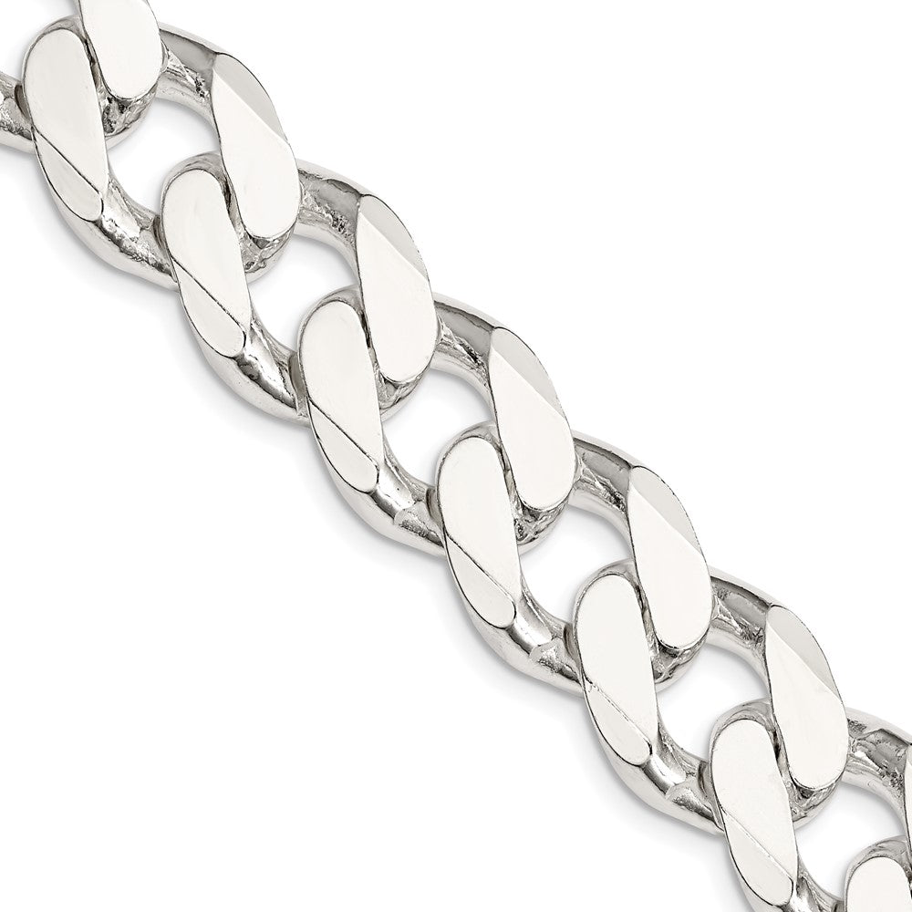 FJC Finejewelers 925 Sterling Silver Curb Chain 24 Inches x 16.25 mm