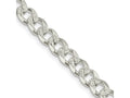 FJC Finejewelers 925 Sterling Silver Pave Curb Bracelet Chain 9 Inches x 7 mm