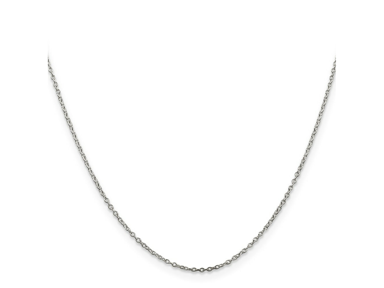 FJC Finejewelers 925 Sterling Silver Cable Chain 20 Inches x 1 mm
