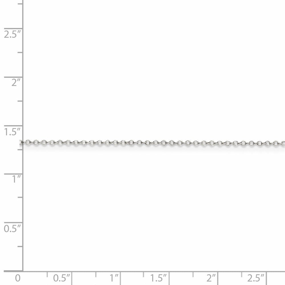 FJC Finejewelers 925 Sterling Silver Cable Chain 26 Inches x 1 mm