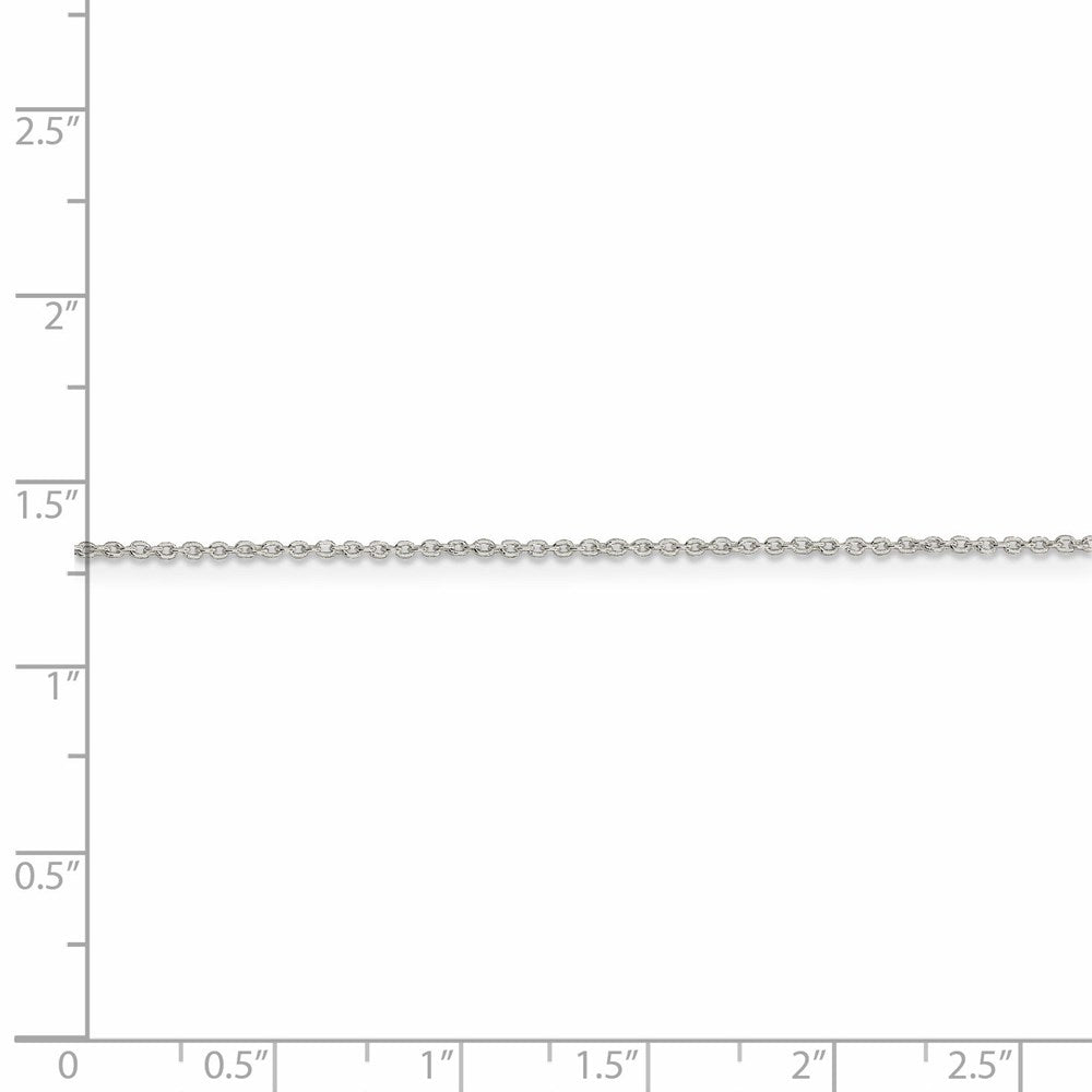 FJC Finejewelers 925 Sterling Silver Cable Chain 28 Inches x 1 mm