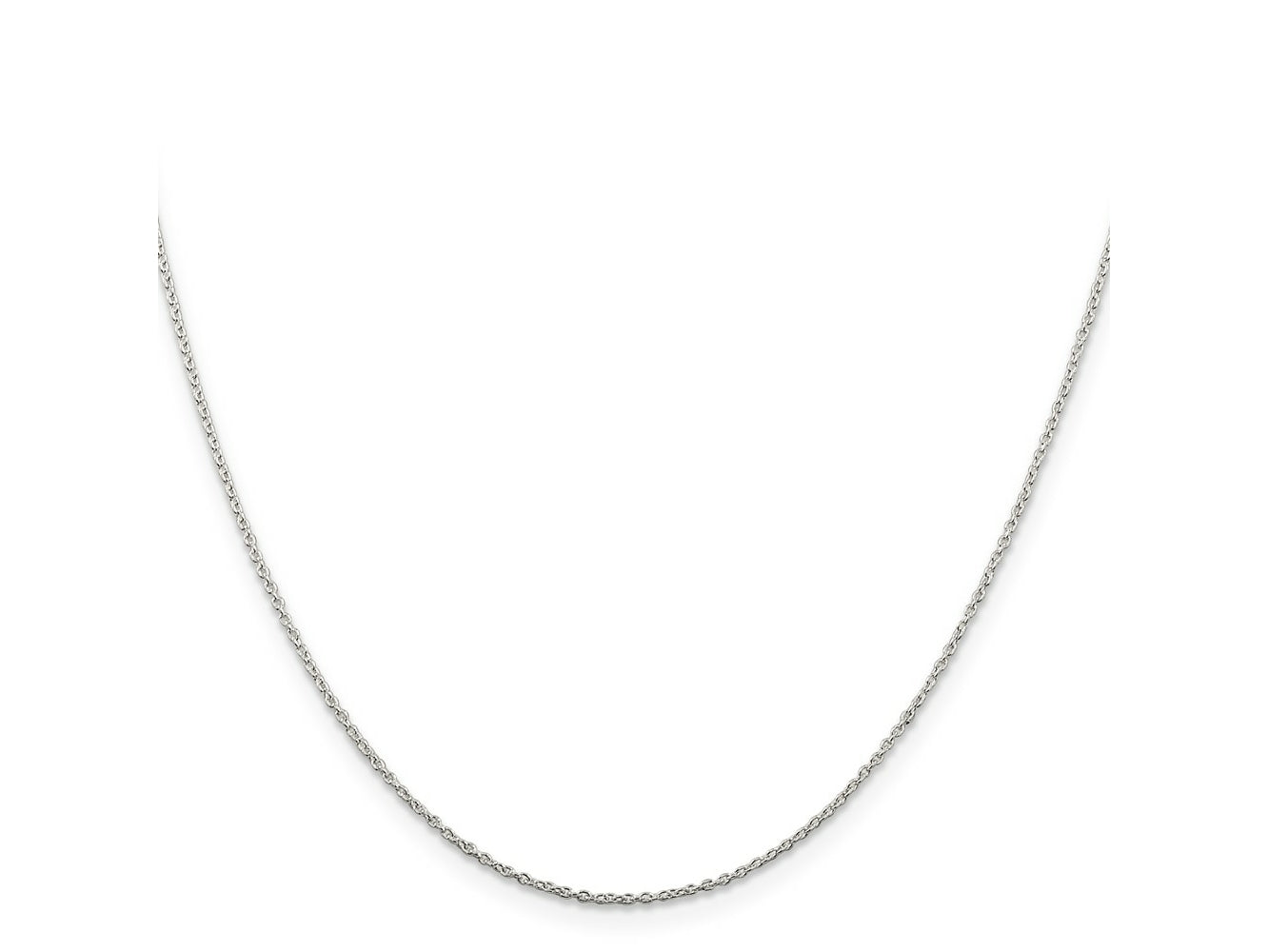 FJC Finejewelers 925 Sterling Silver Cable Bracelet Chain Anklet 9 Inches x 1 mm