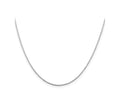 FJC Finejewelers 925 Sterling Silver Rhodium Plated Cable Chain Anklet 9 Inches x 1 mm
