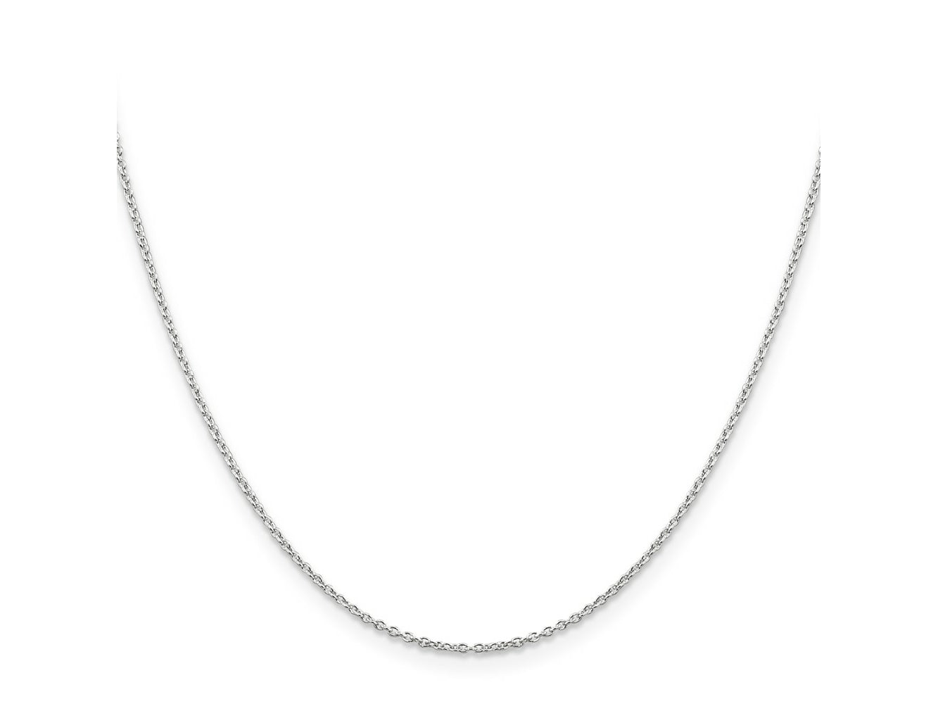FJC Finejewelers 925 Sterling Silver Cable Chain 42 Inches x 1.25 mm