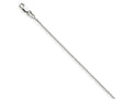FJC Finejewelers 925 Sterling Silver Rhodium Plated Cable Chain with 2in ext. 22 Inches x 1.25 mm