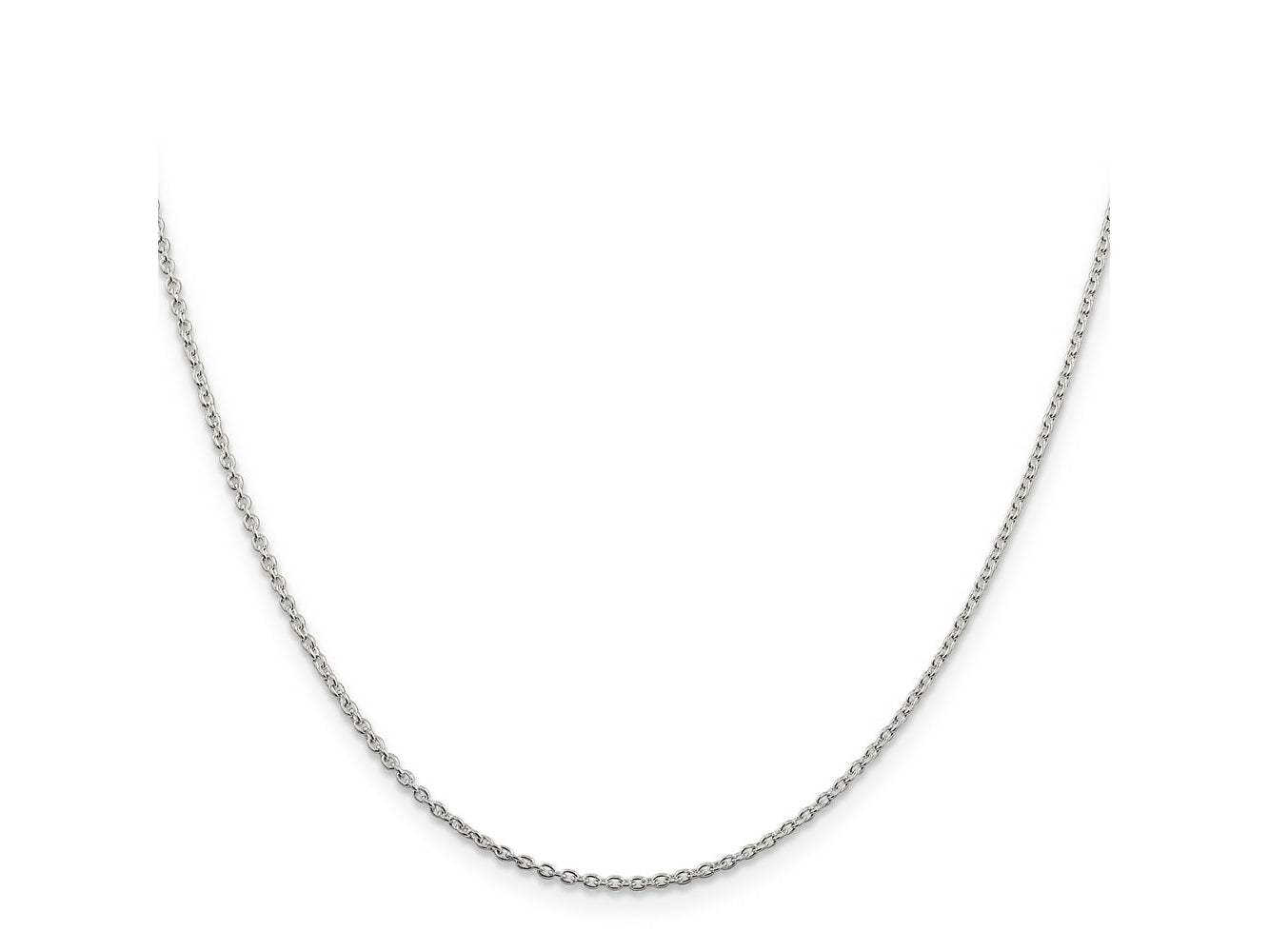 FJC Finejewelers 925 Sterling Silver Cable Chain 28 Inches x 1.5 mm