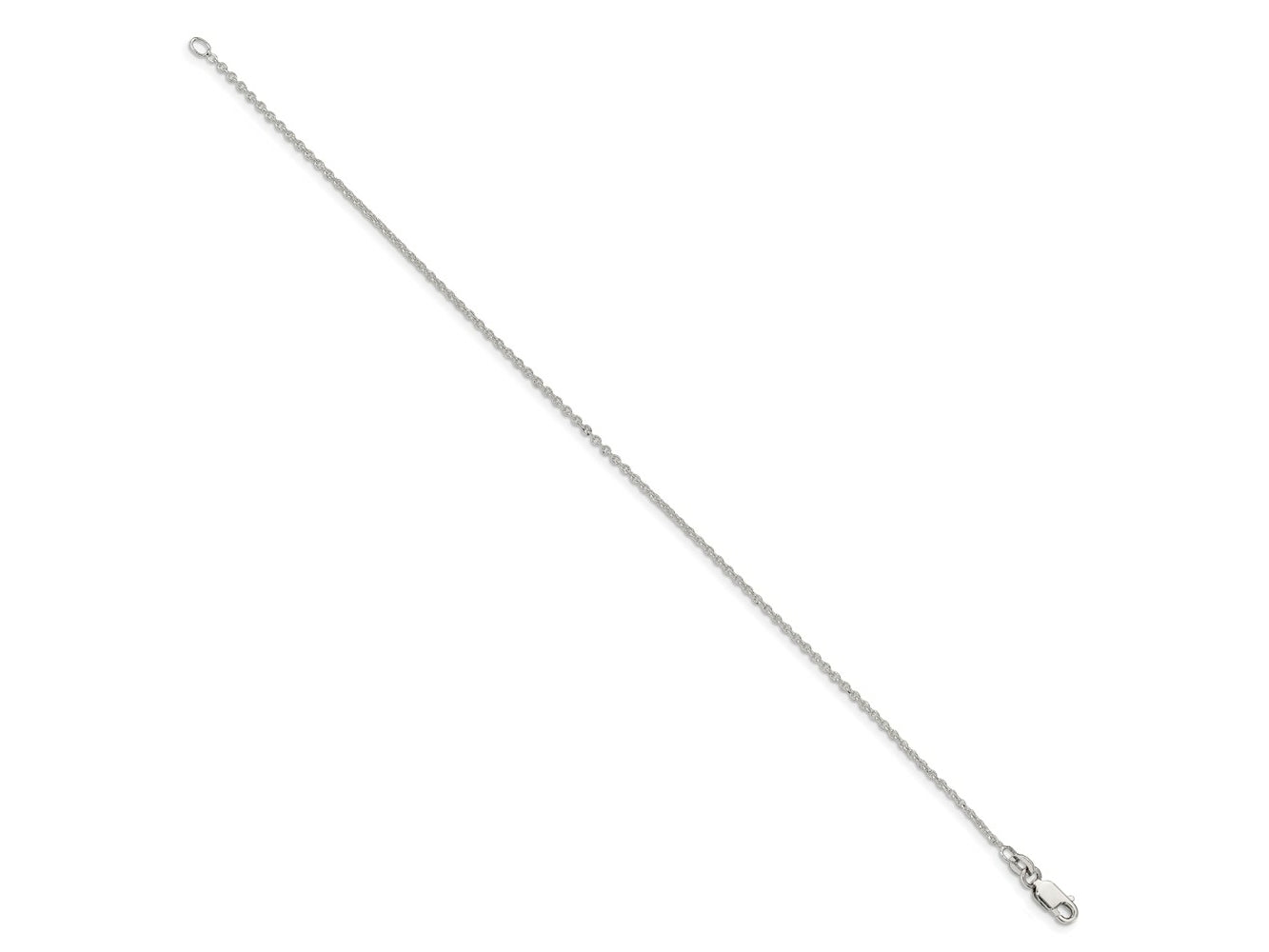 FJC Finejewelers 925 Sterling Silver Cable Bracelet Chain 8 Inches x 1.5 mm