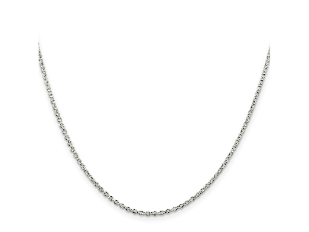 FJC Finejewelers 925 Sterling Silver Cable Chain 18 Inches x 1.95 mm