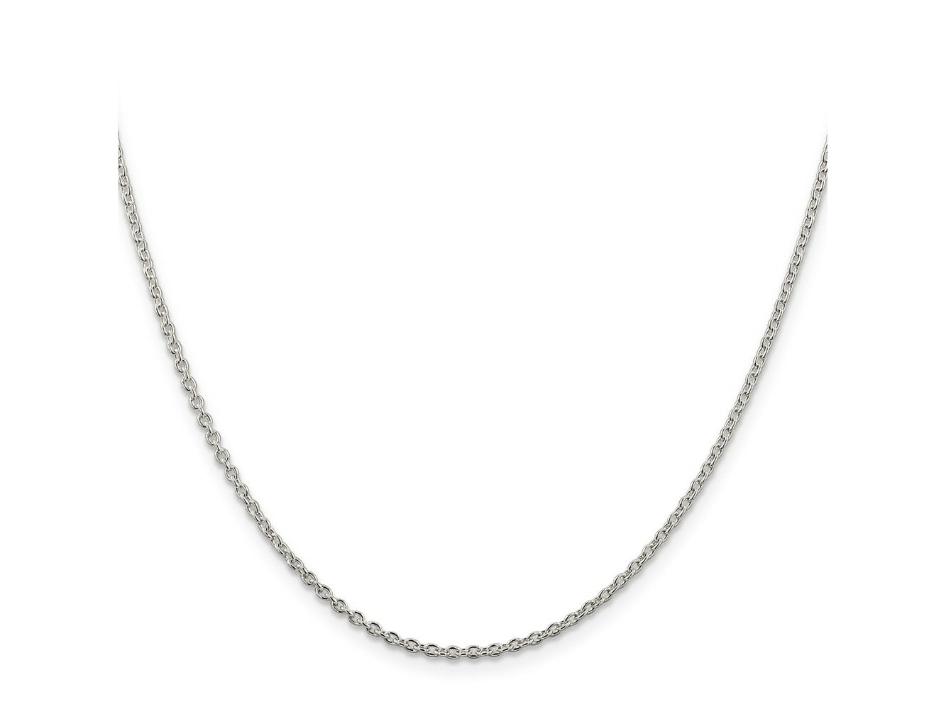 FJC Finejewelers 925 Sterling Silver Cable Chain 30 Inches x 1.95 mm
