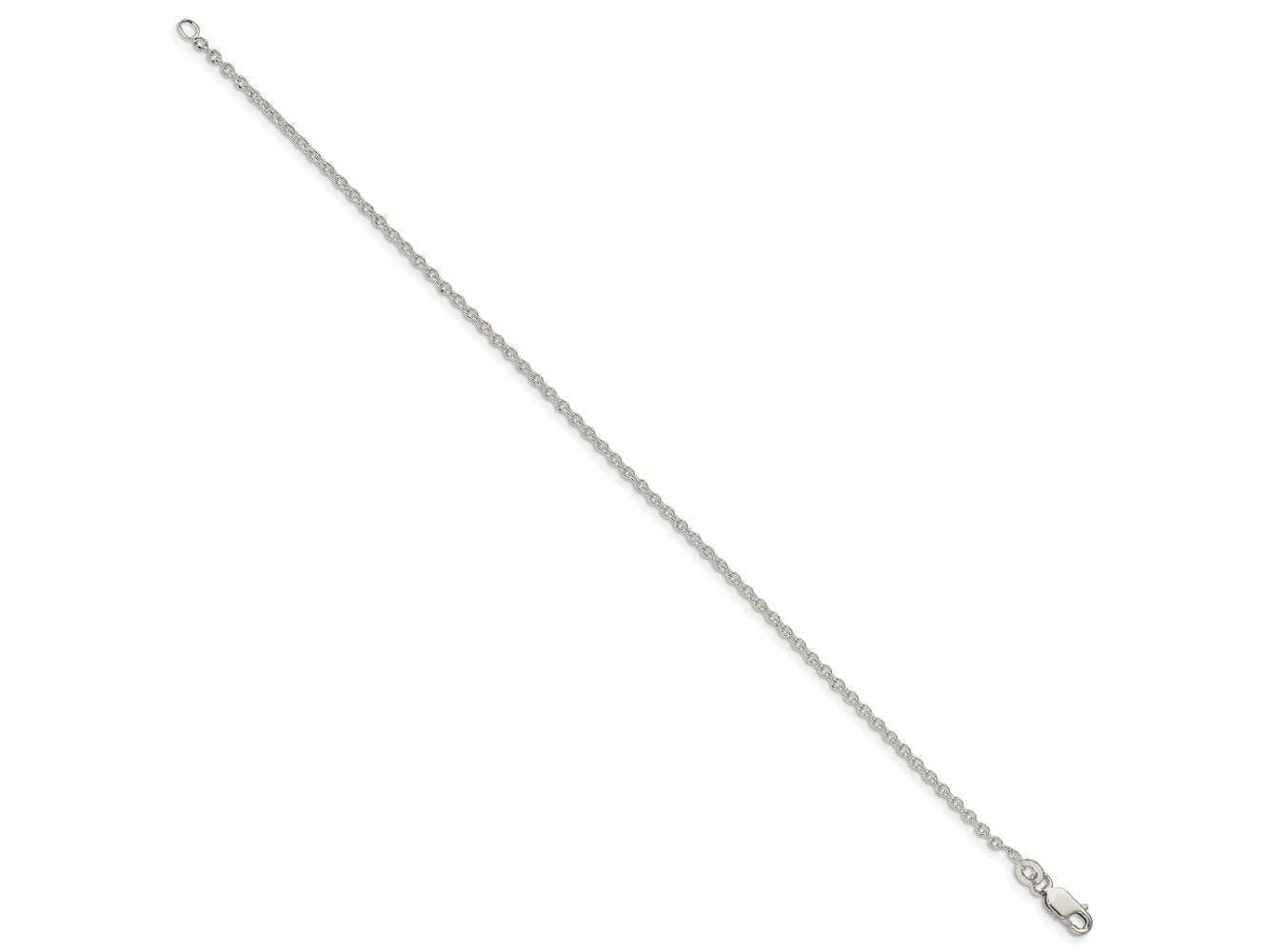 FJC Finejewelers 925 Sterling Silver Cable Bracelet Chain 8 Inches x 1.95 mm