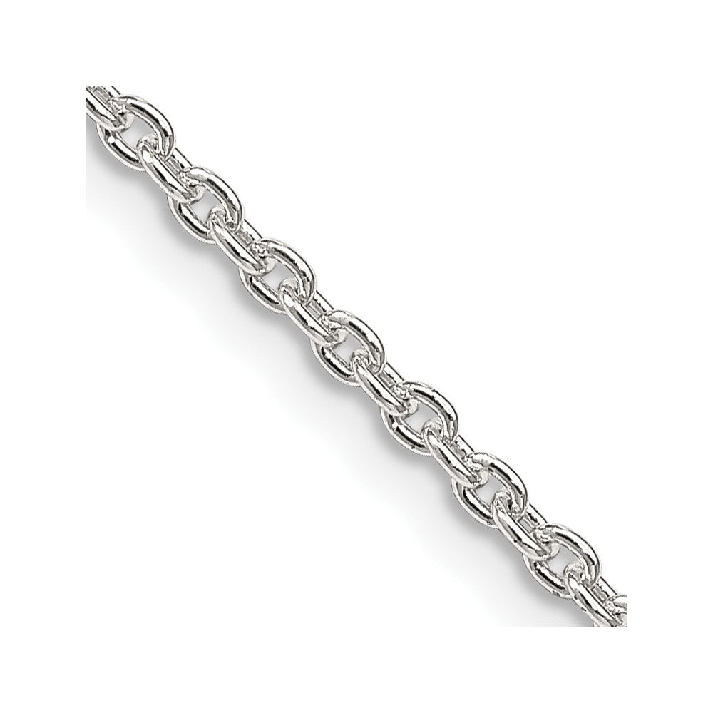 FJC Finejewelers 925 Sterling Silver Cable Chain 30 Inches x 2.25 mm