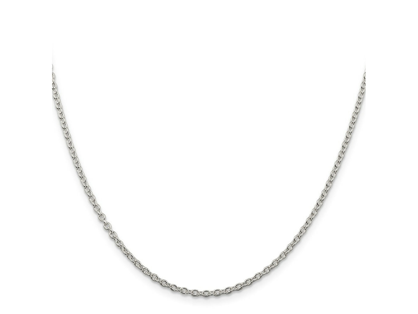 FJC Finejewelers 925 Sterling Silver Cable Chain 30 Inches x 2.25 mm
