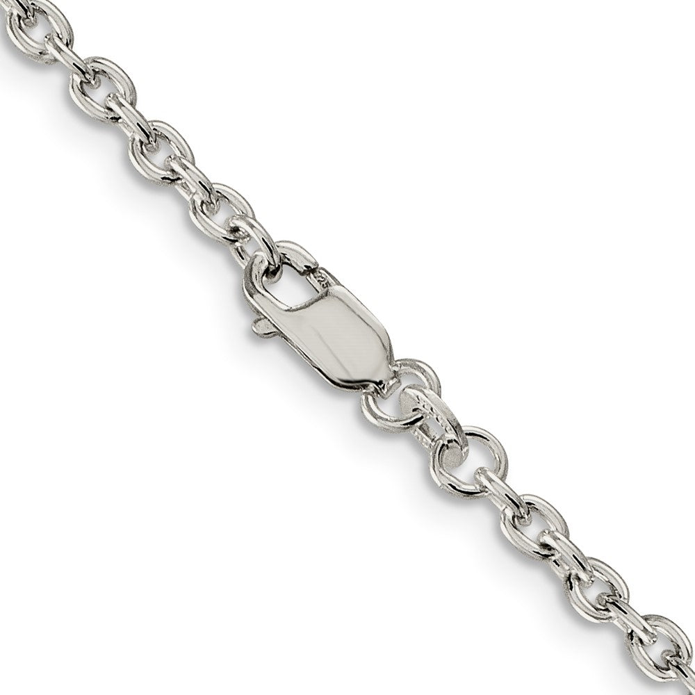 FJC Finejewelers 925 Sterling Silver Cable Chain 24 Inches x 2.75 mm