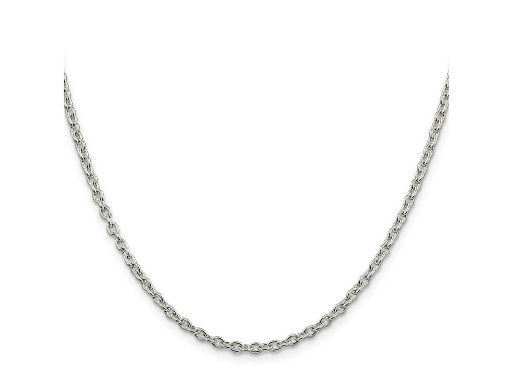 FJC Finejewelers 925 Sterling Silver Cable Chain 28 Inches x 2.75 mm