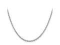 FJC Finejewelers 925 Sterling Silver Rhodium Plated Cable Chain 18 Inches x 2.75 mm